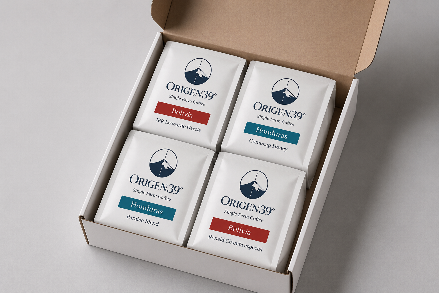 Caja 4 x 250g variedades